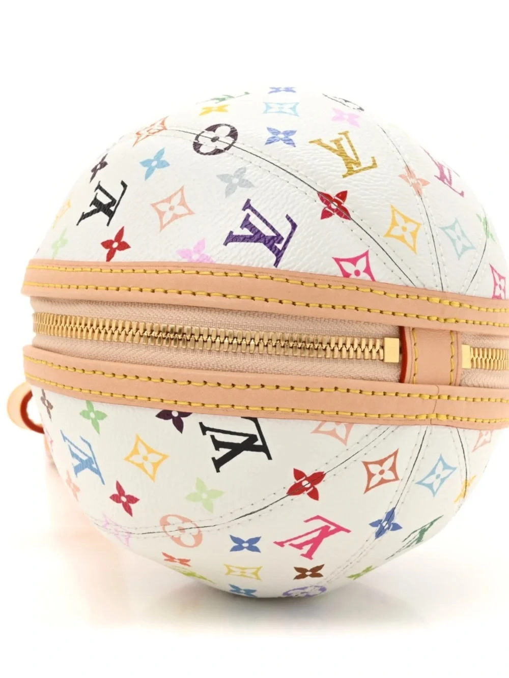 💙 Louis. Vuitton. Vibrant L. E. Multicolored Koro Koro. Clutch Wristlet Ball Bag